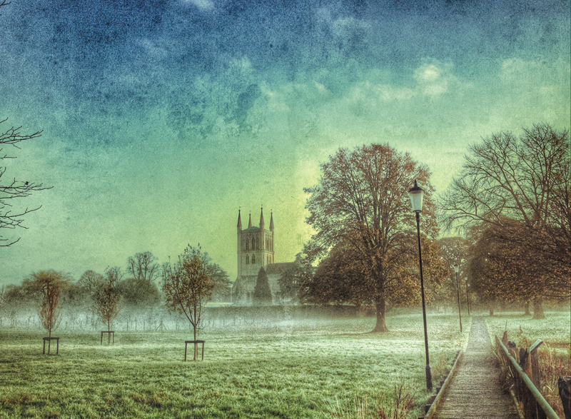 Photograph of Pershore Abbey by Shirley Jones