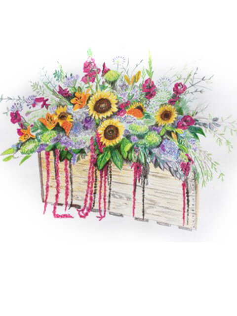 Wedding Flowers by G Harding