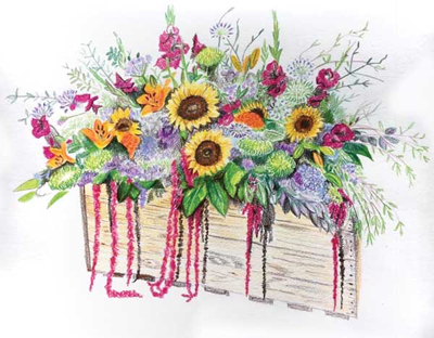 Garden flowerbox by Gemma Harding